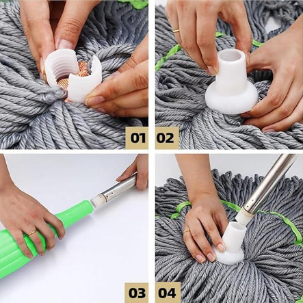 Self-twisting Water Rotating Mop
