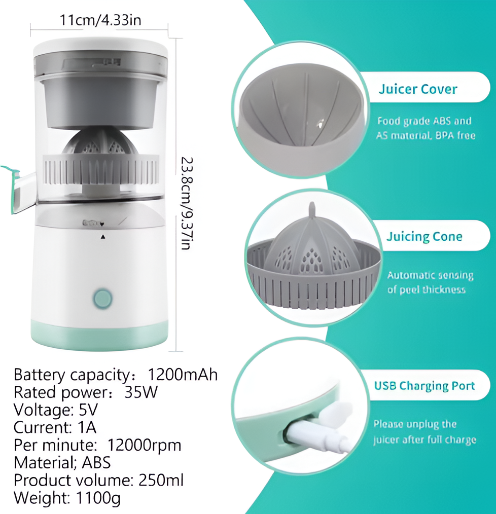 Portable USB Mini Rechargeable Blender