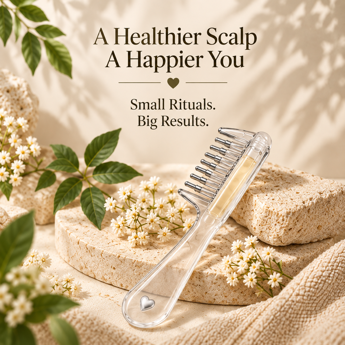 Scalivra™ Scalp Oil & Massage Comb