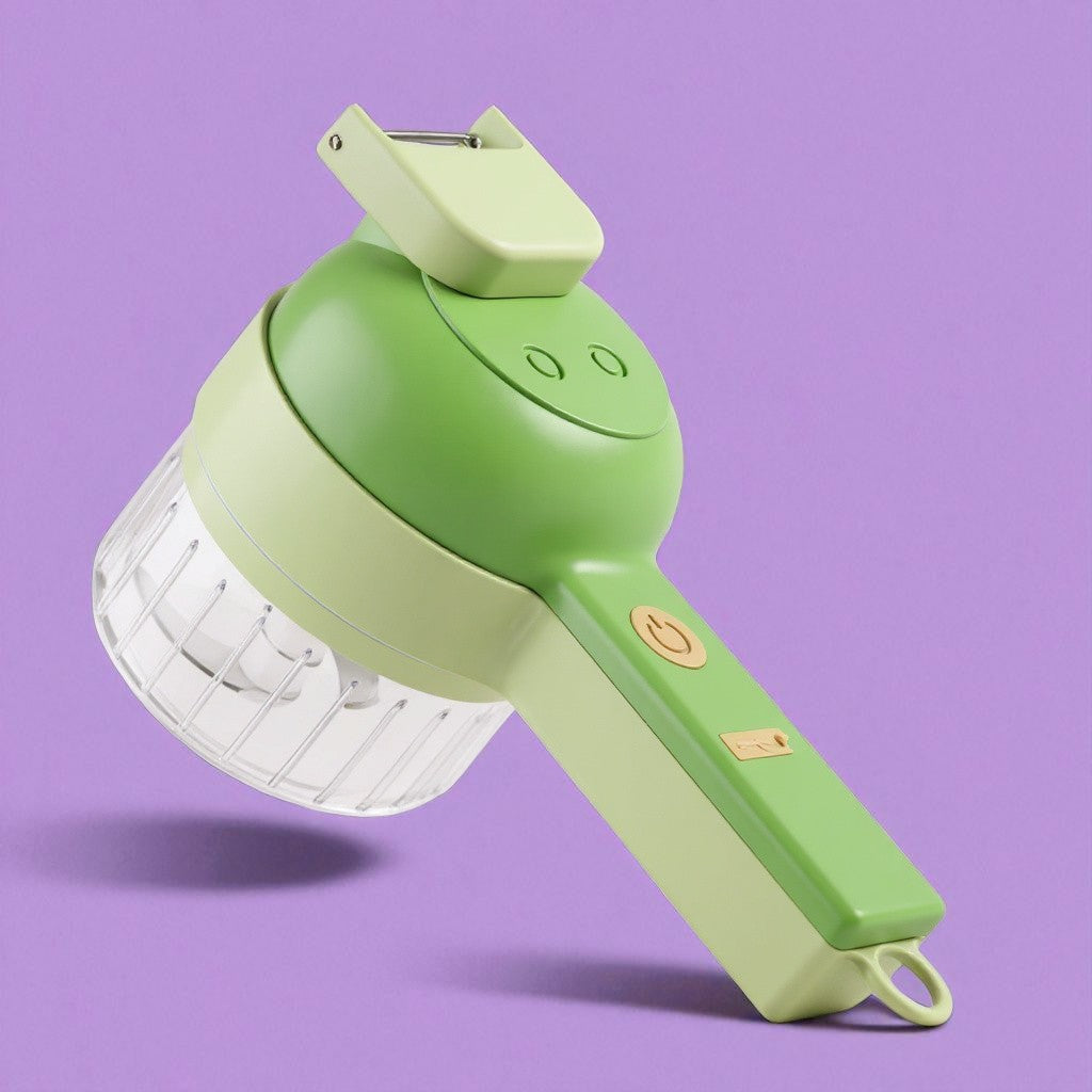 4 in 1 Portable Electric Vegetable Cutter Set