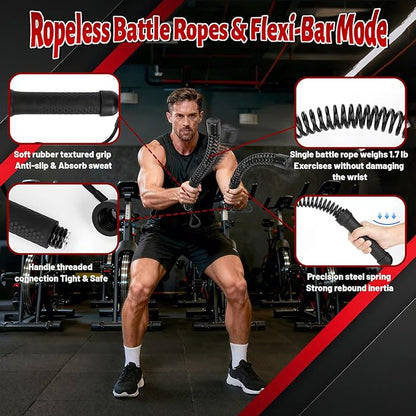 Portable Workout Cordless Battle Ropes