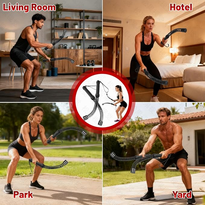 Portable Workout Cordless Battle Ropes