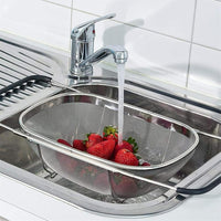 Stainless Steel Colander (Oval Shape, Big Size)
