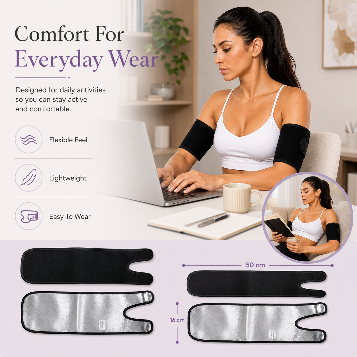 ArmEase™ Unisex Arm Wrap – Pack of 2