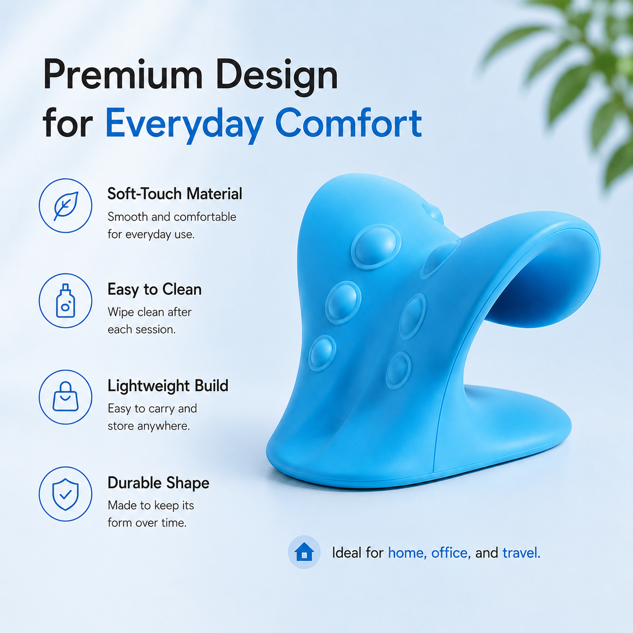 NeckEase Pro – Ergonomic Neck & Shoulder Support