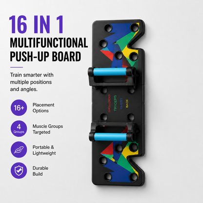 FormFit – 16 in 1 Push Up Board