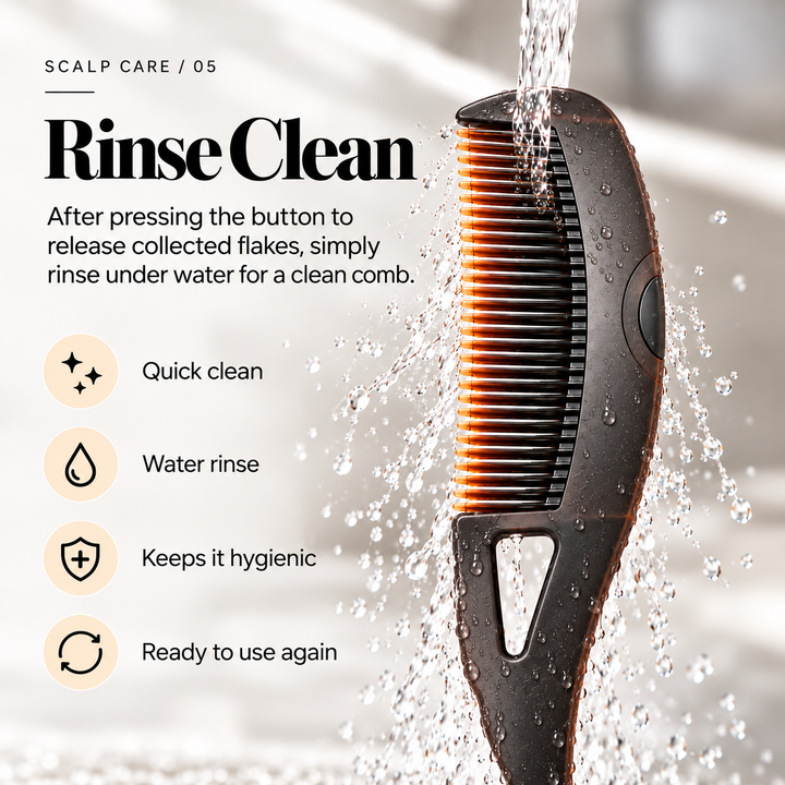 ScalpFresh™ Advanced Dandruff Care Comb