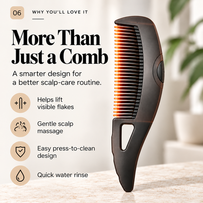 ScalpFresh™ Advanced Dandruff Care Comb