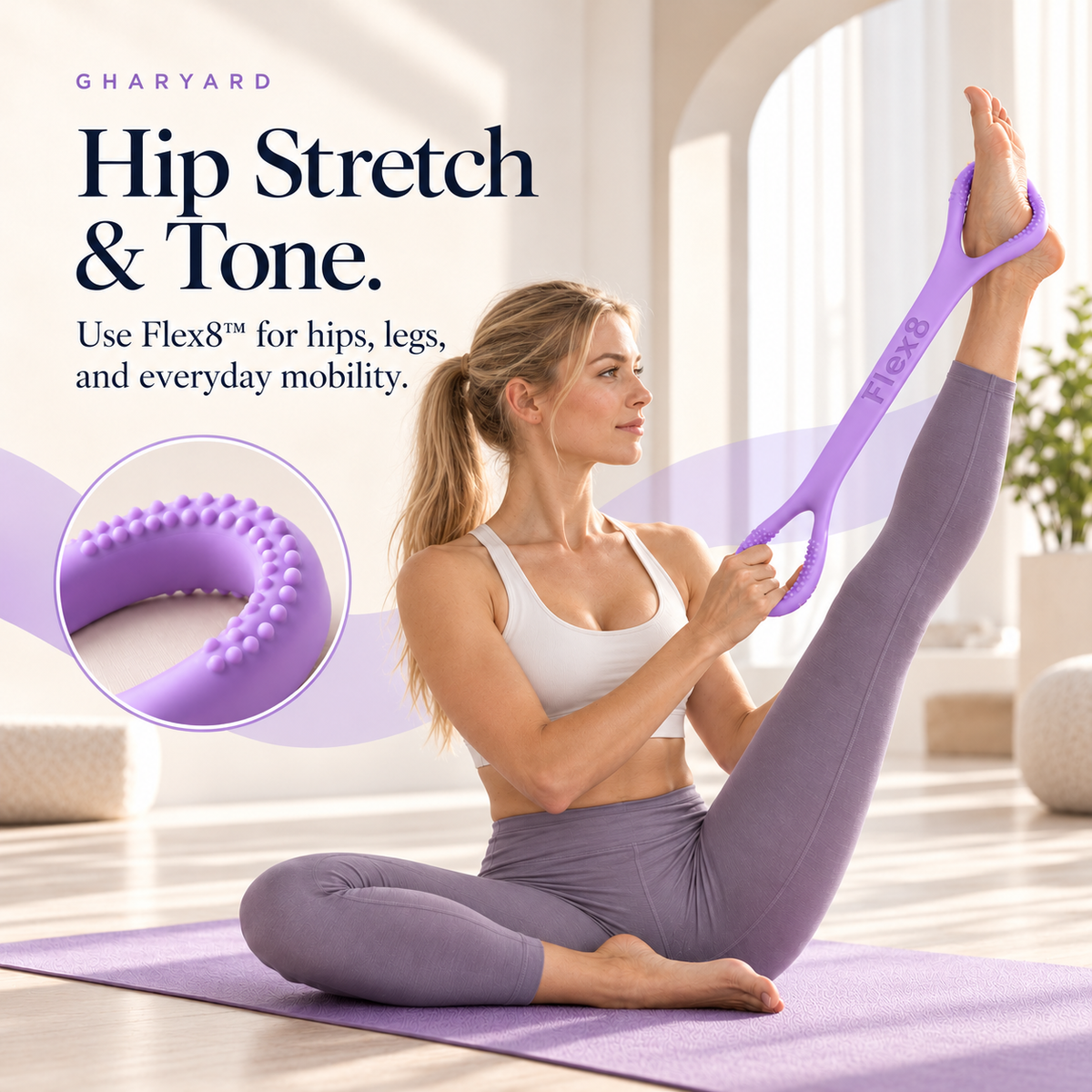Flex8™ Unisex Figure-8 Resistance Band