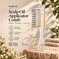 Scalivra™ Scalp Oil & Massage Comb