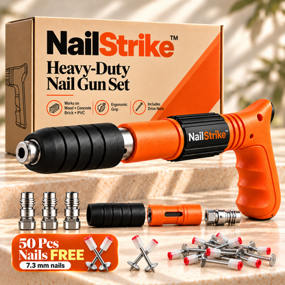 NailStrike™ Heavy-Duty Manual Nail Gun Set