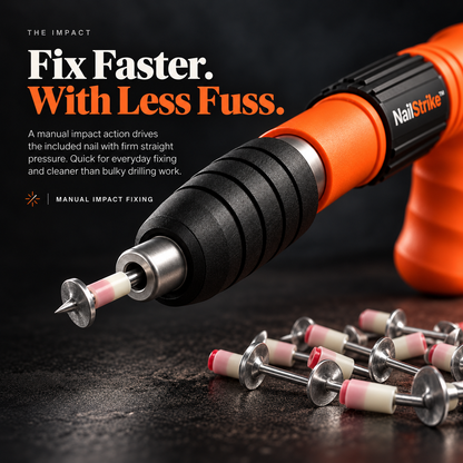 NailStrike™ Heavy-Duty Manual Nail Gun Set