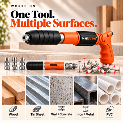 NailStrike™ Heavy-Duty Manual Nail Gun Set