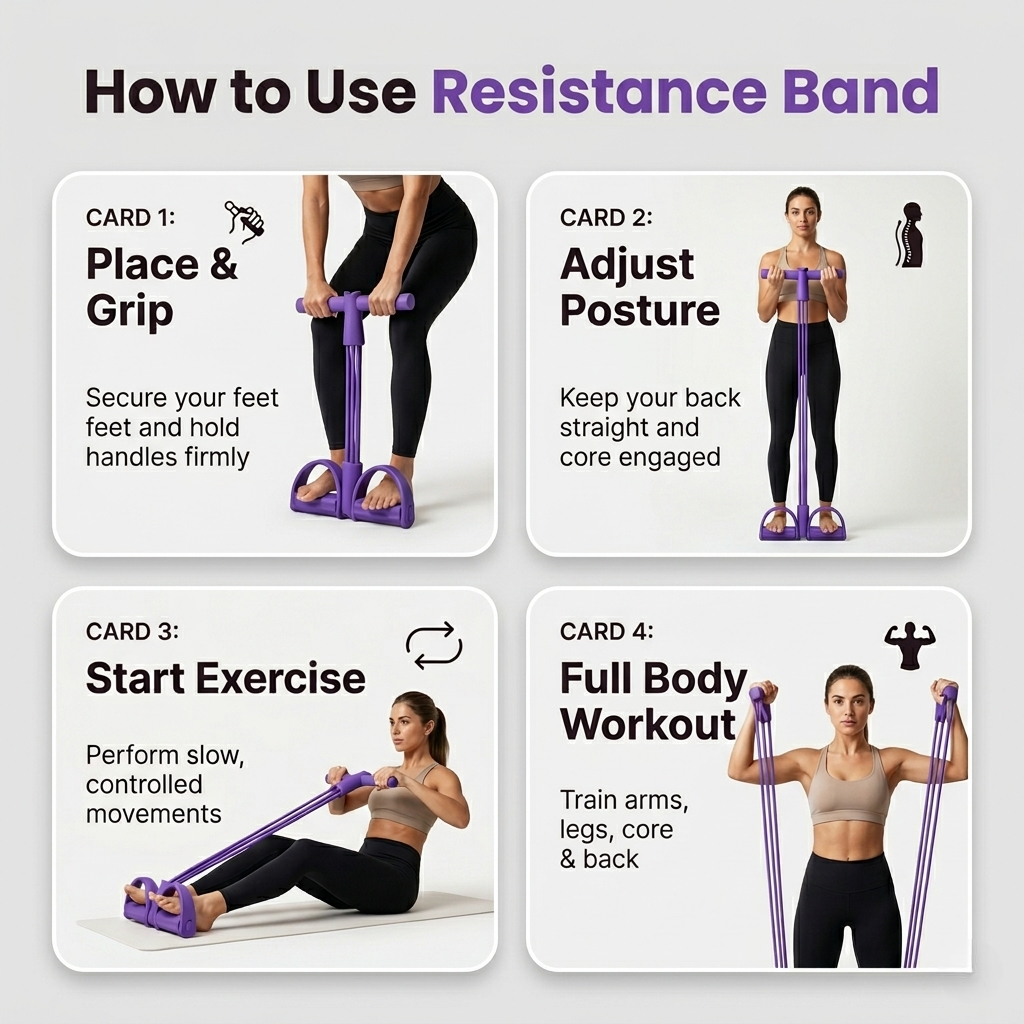 PedalFit Pro – Full Body Resistance Trainer