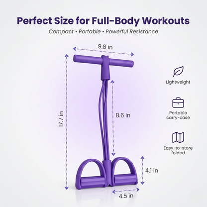 PedalFit Pro – Full Body Resistance Trainer