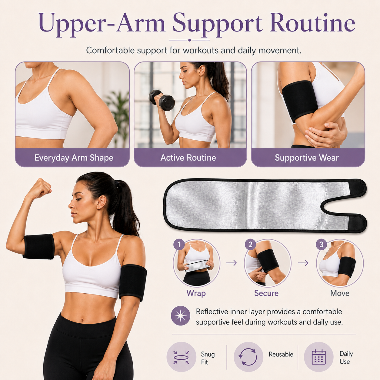 ArmEase™ Unisex Arm Wrap – Pack of 2