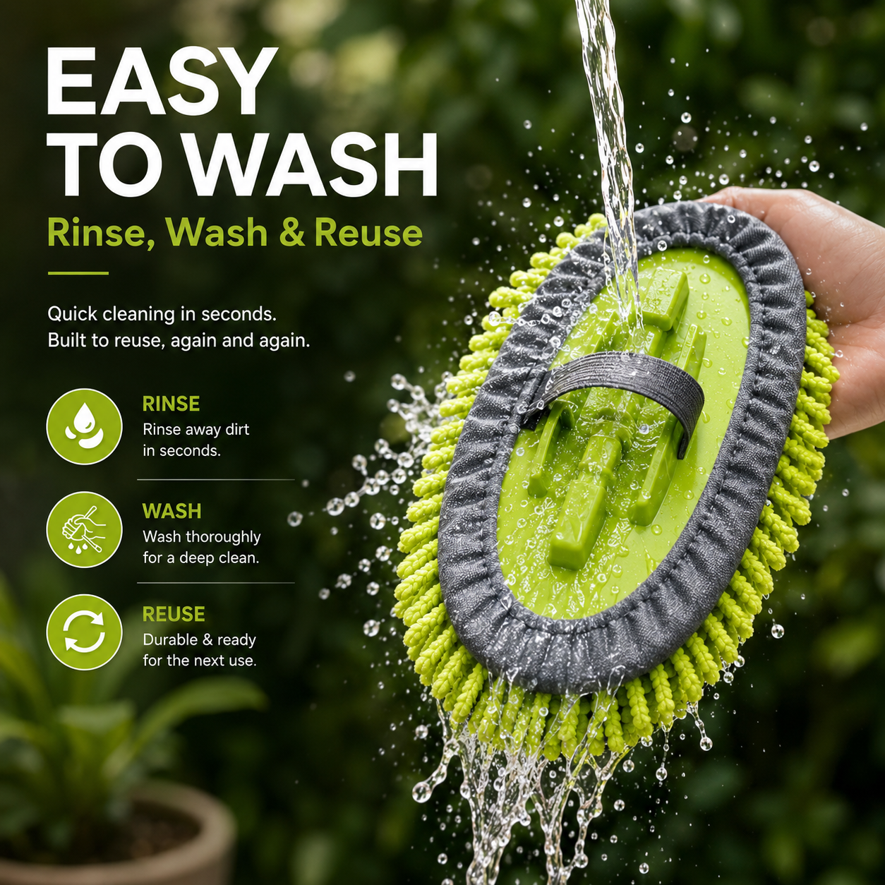 ShineMaster 2 in 1 Car Wash Mop