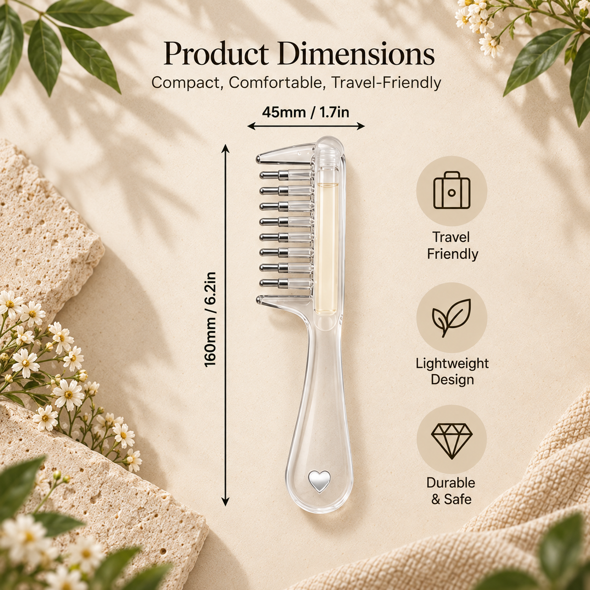 Scalivra™ Scalp Oil & Massage Comb