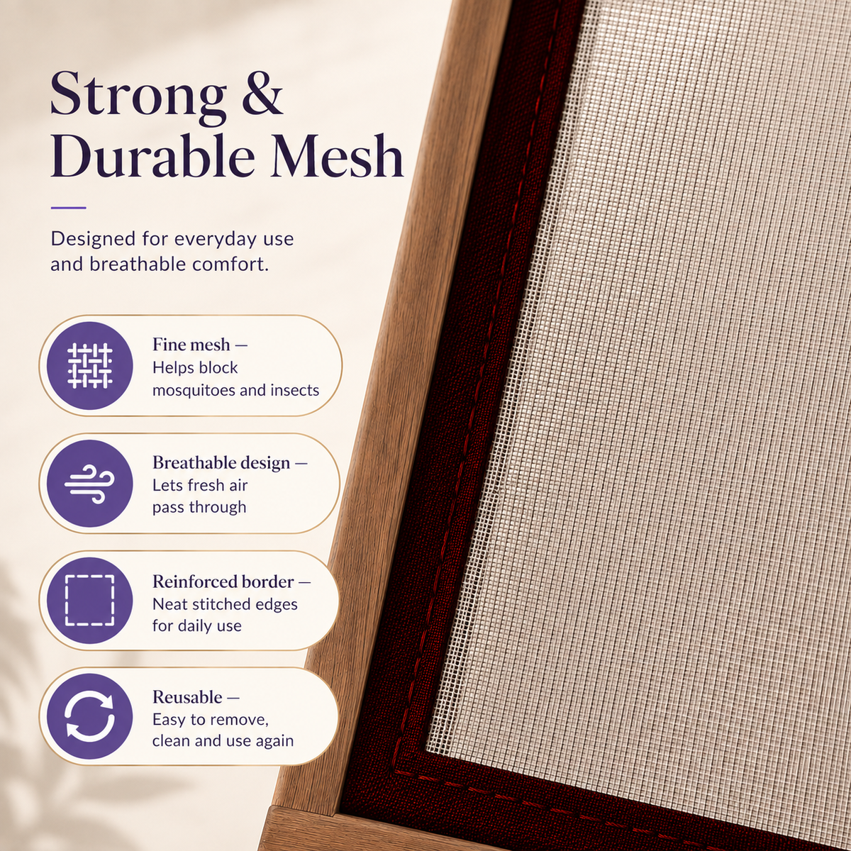 BreezeShield™ Auto-Close Magnetic Door Shield