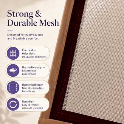 BreezeShield™ Auto-Close Magnetic Door Shield