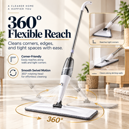 MistGlide™ 360° Spray Mop