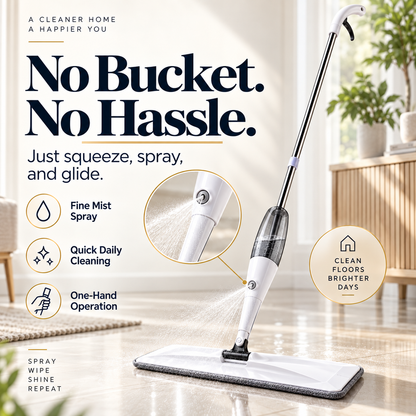MistGlide™ 360° Spray Mop