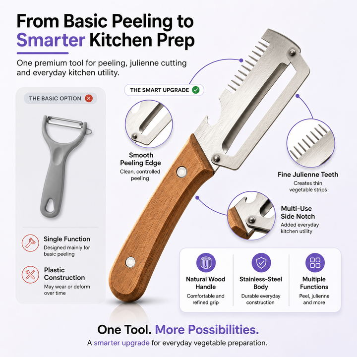 PeelMate Pro 3-in-1 Kitchen Tool (Buy 1 Get 1 FREE)