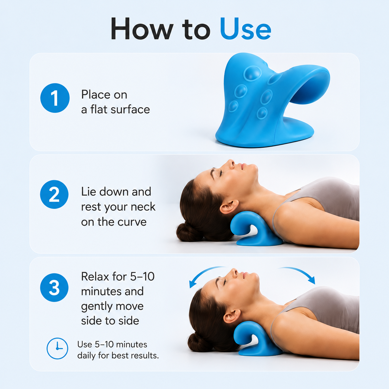 NeckEase Pro – Ergonomic Neck & Shoulder Support