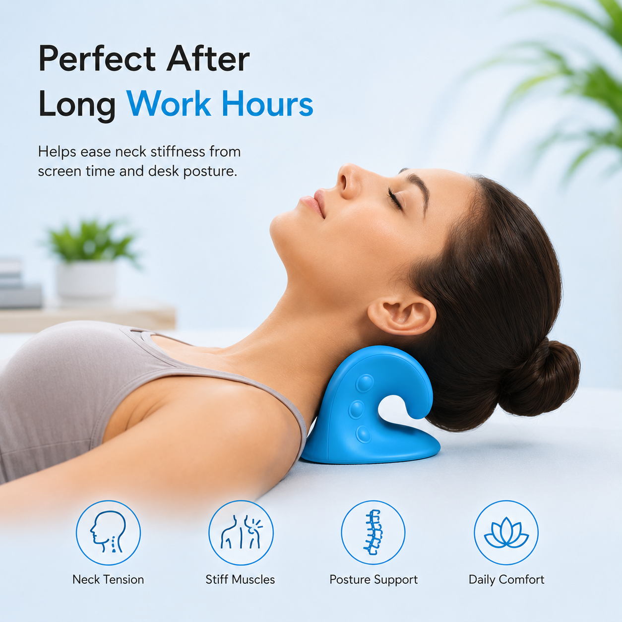 NeckEase Pro – Ergonomic Neck & Shoulder Support
