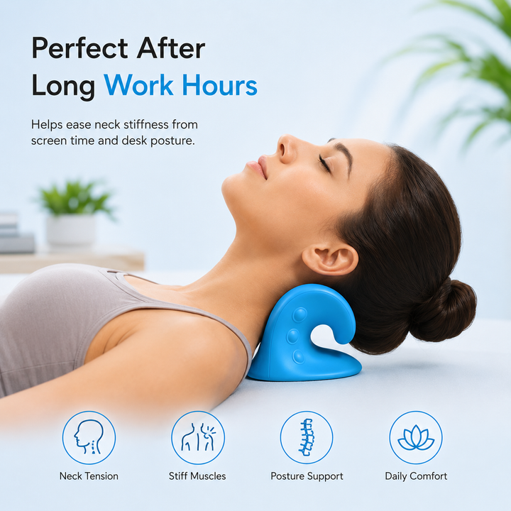 NeckEase Pro – Ergonomic Neck & Shoulder Support