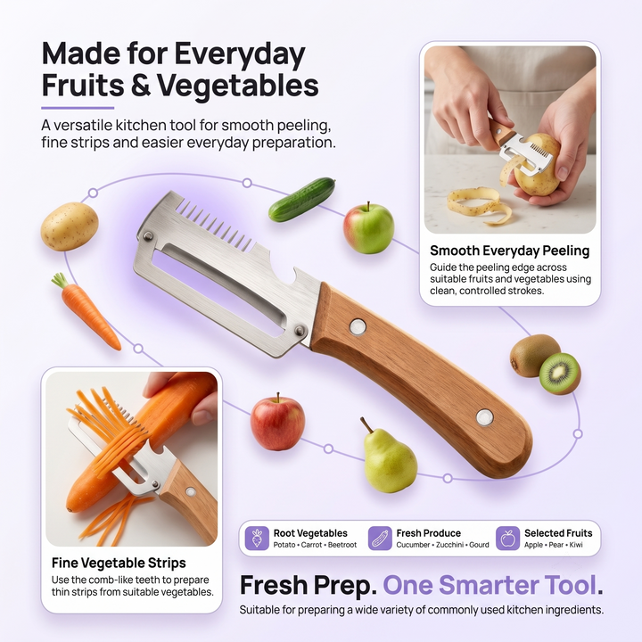 PeelMate Pro 3-in-1 Kitchen Tool (Buy 1 Get 1 FREE)