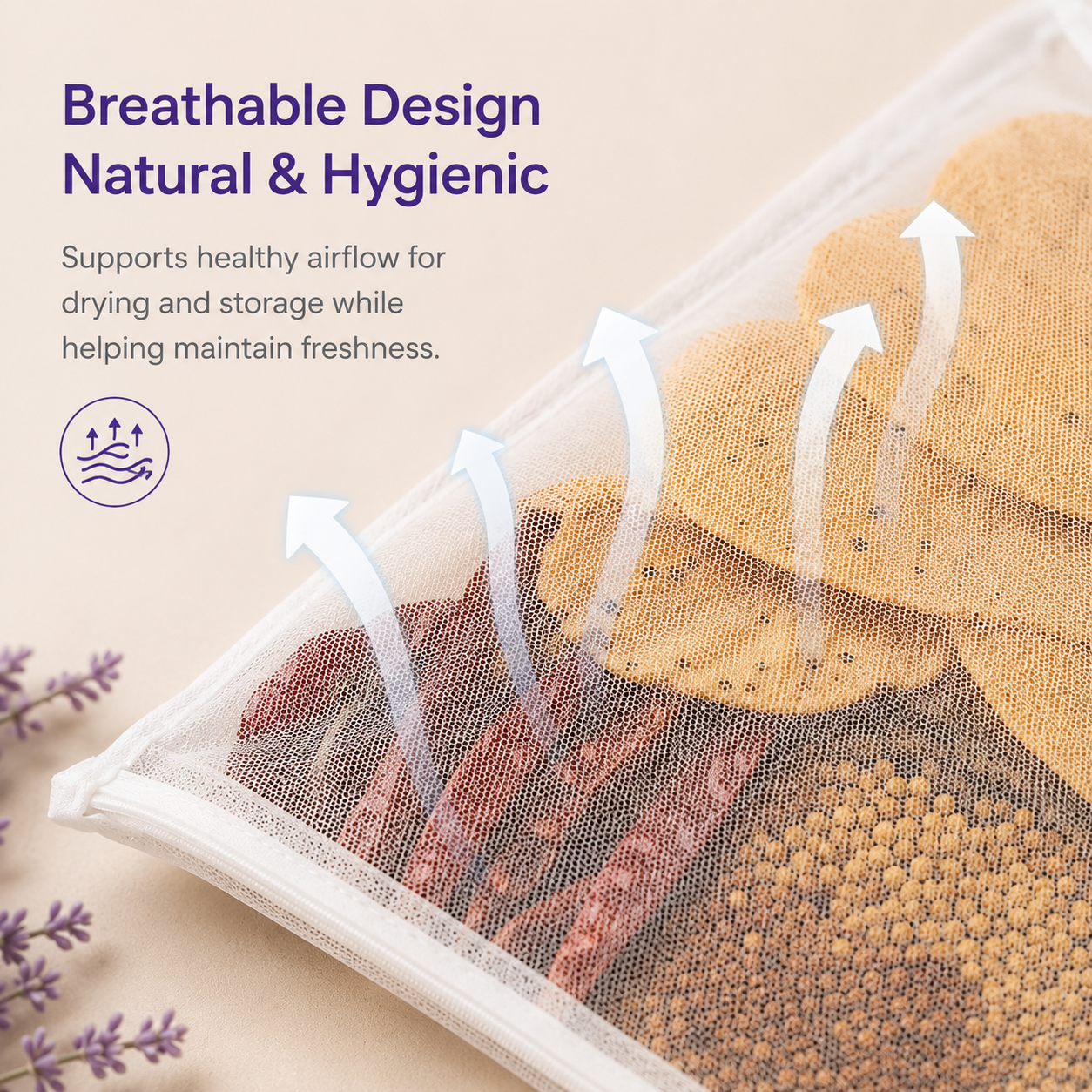 DustGuard – Mesh Sun-Drying Bag