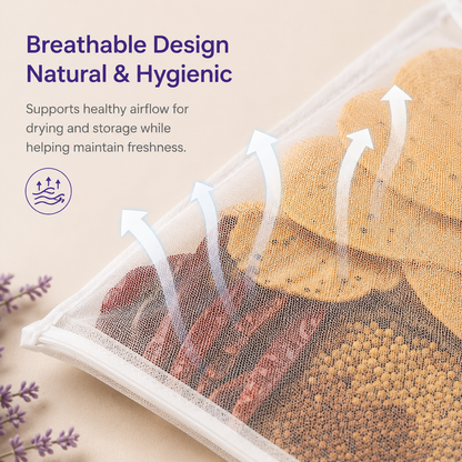 DustGuard – Mesh Sun-Drying Bag
