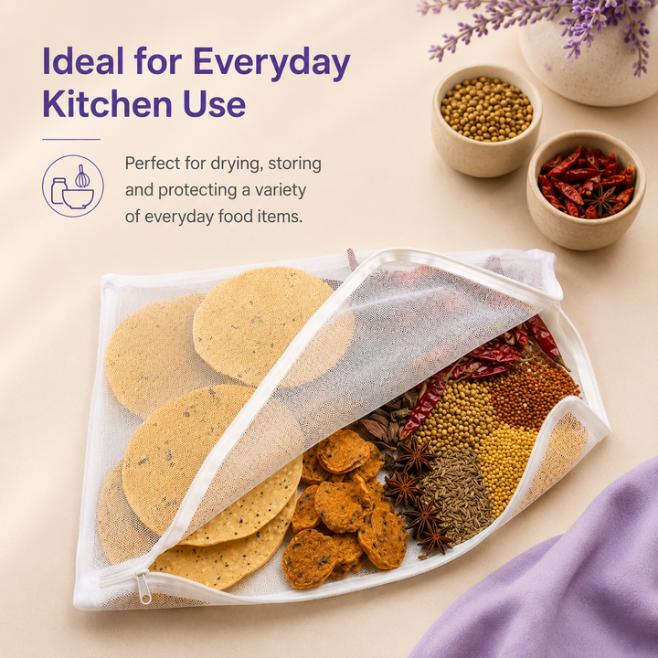 DustGuard – Mesh Sun-Drying Bag